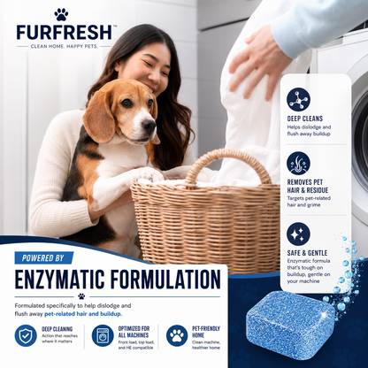 FurFresh™ Pet Washer Cleaner Tablets