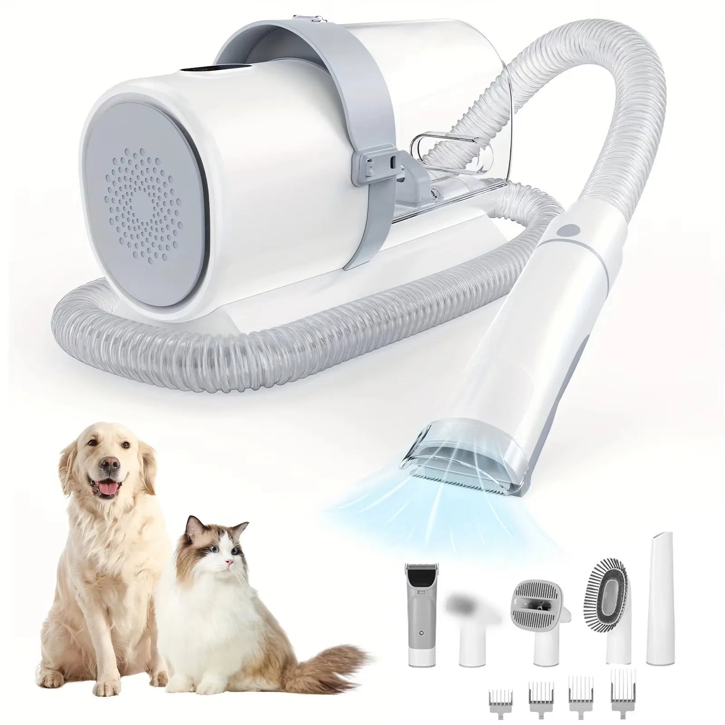 Professional 5-in-1 Pet Grooming Vacuum